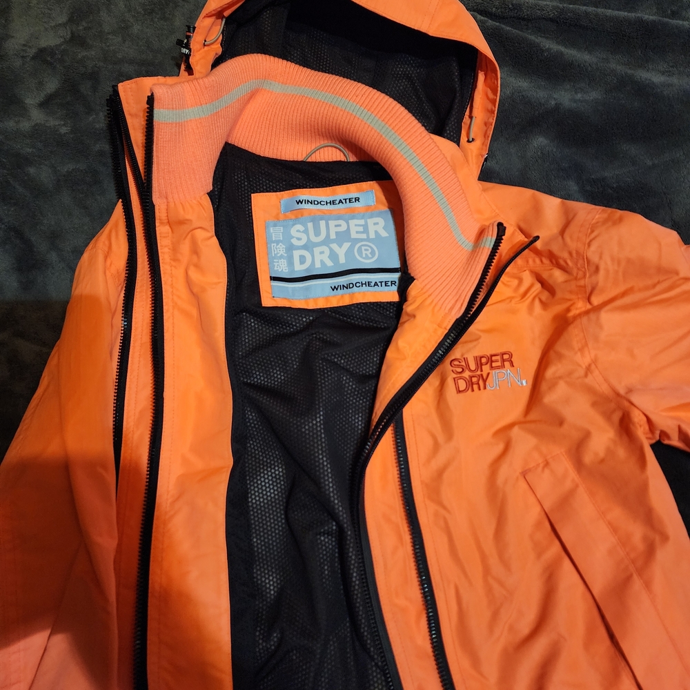 Superdry Vibrant Orange Windbreaker
